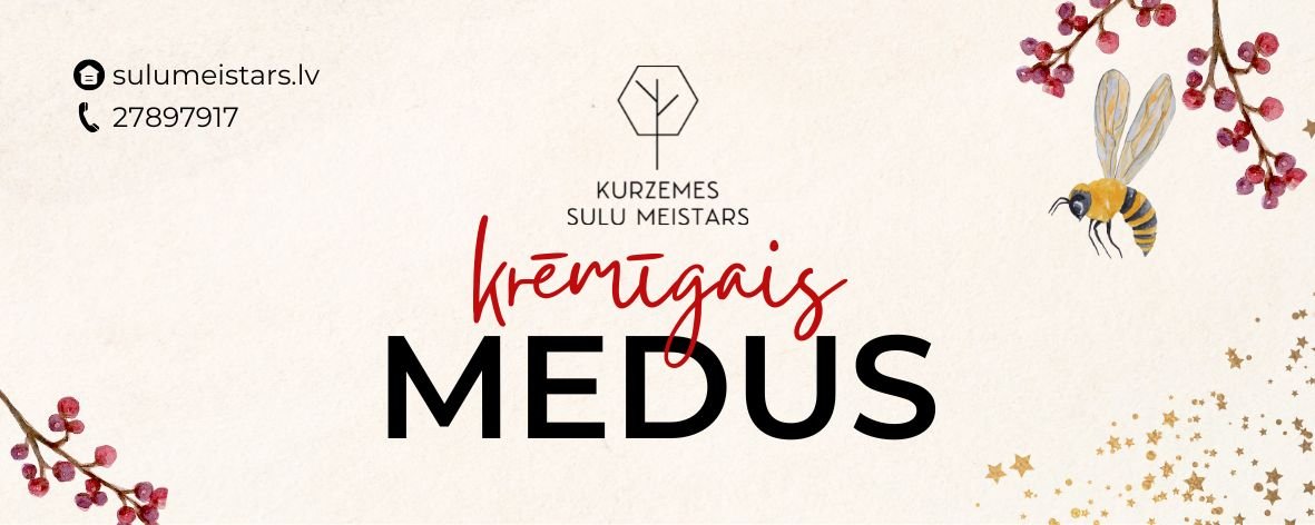 Krēmīgais medus 0.85 L / 1.10 kg - sulumeistars